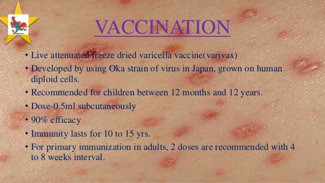 Adult chicken pox vaccine foto 19